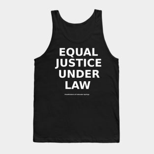 Equal Justice Under Law FCS-caps WhT-0 Tank Top